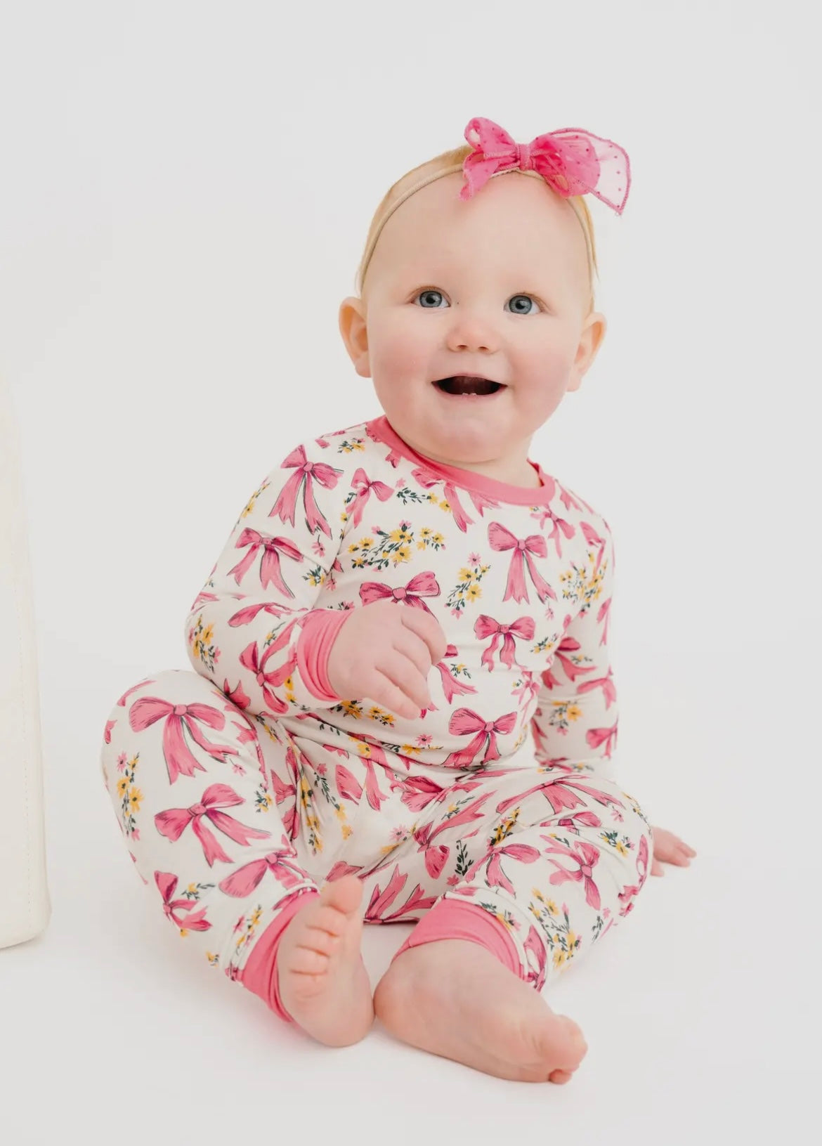 Bloom Bows Bamboo Pajamas