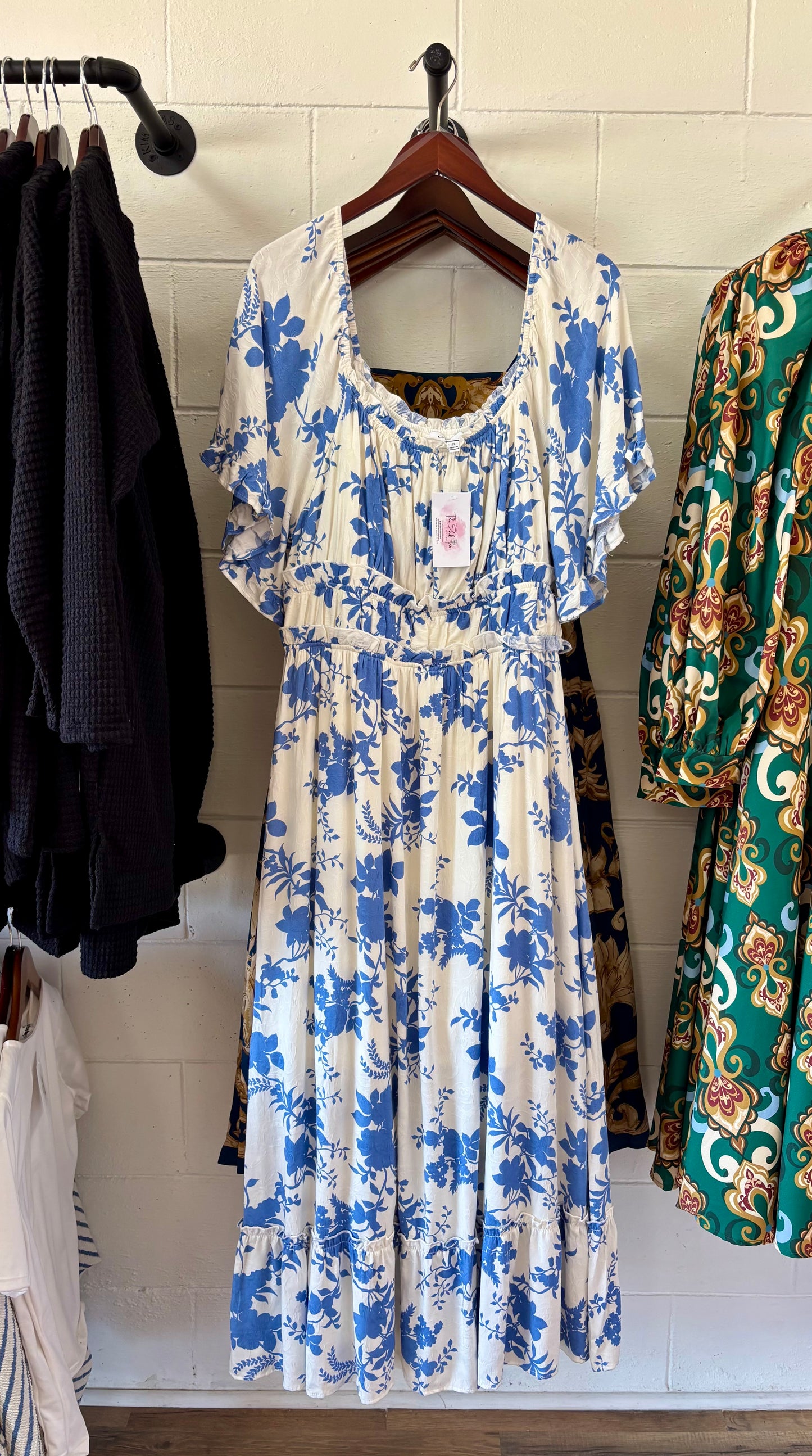 Blue Skies Bloom Maxi