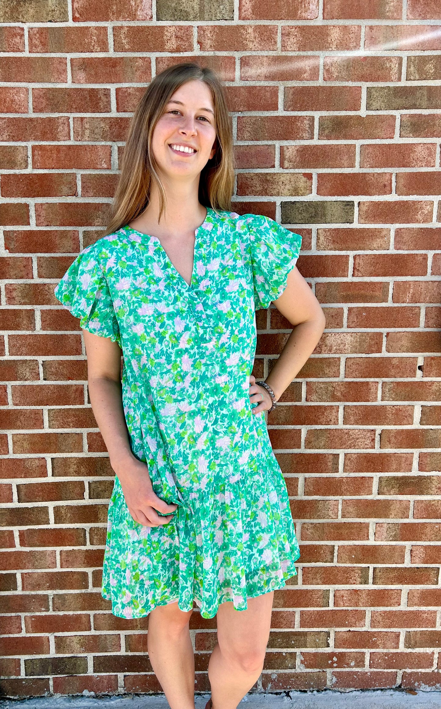 Leah Floral Dress