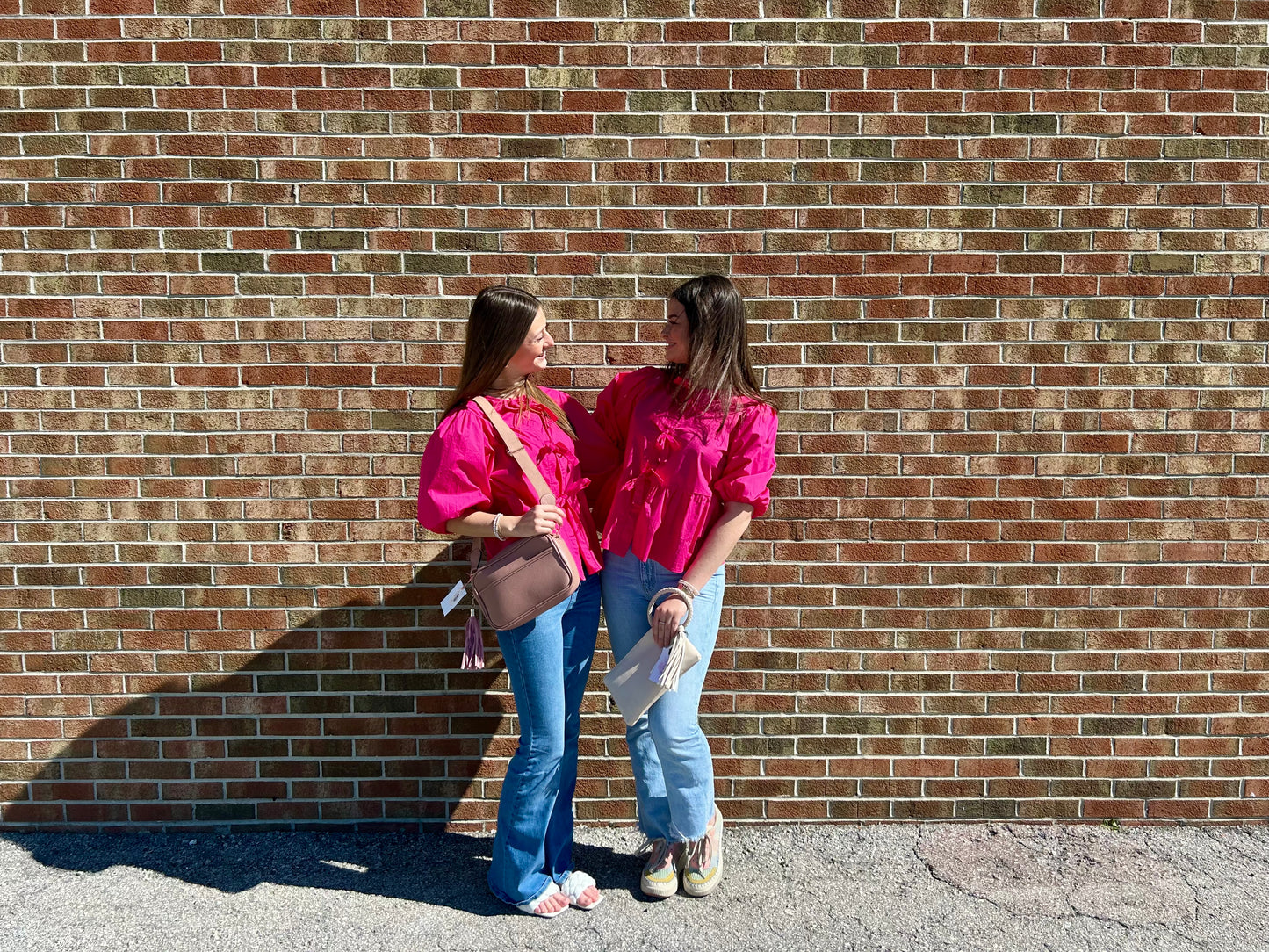 Annie Peplum Bow Blouse