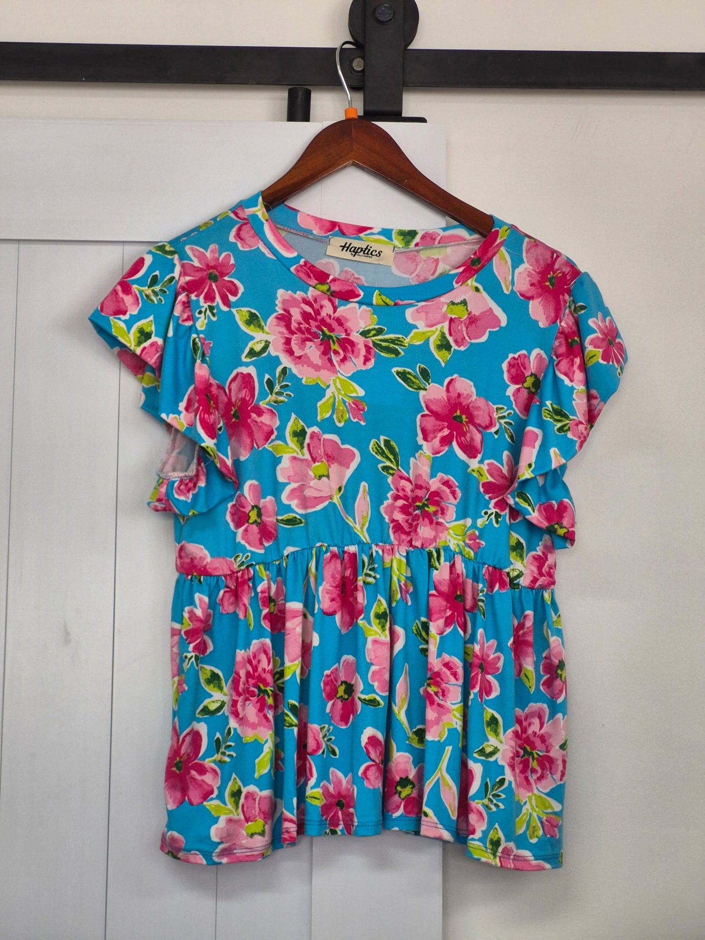 Island Bloom Babydoll Top