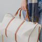 Charlotte Duffel Bag in Ivory/Camel