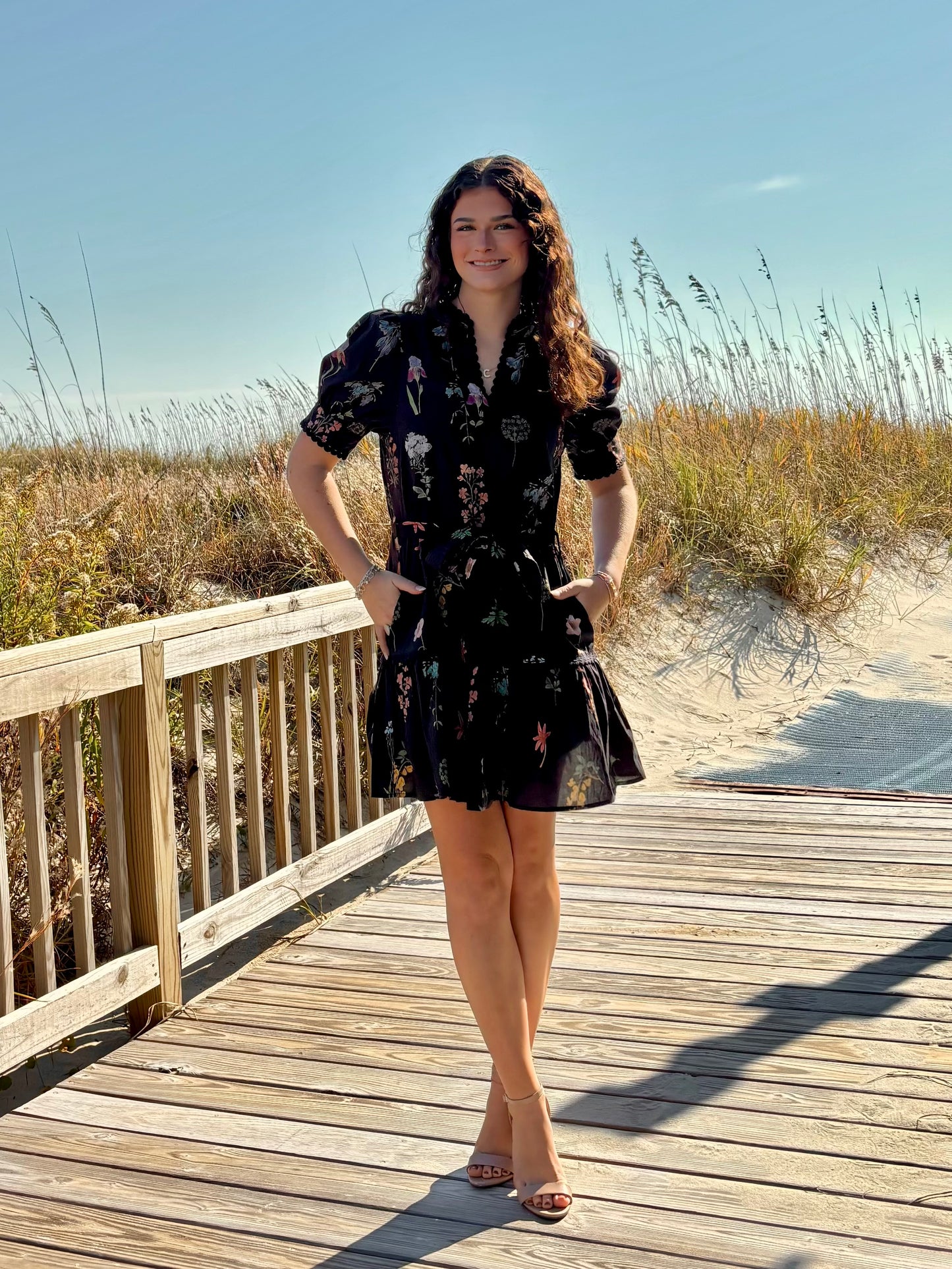 Millie Floral Print Dress