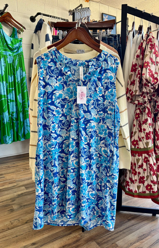 Ocean Breeze Swing Dress