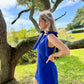 Savannah Bow Strap Mini Dress