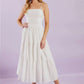 Charlotte Ivory Midi Dress