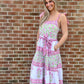 Lydia Ribbon Maxi Dress