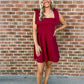 Crimson Bow Dress