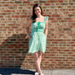 Alice Green Ruffle Dress