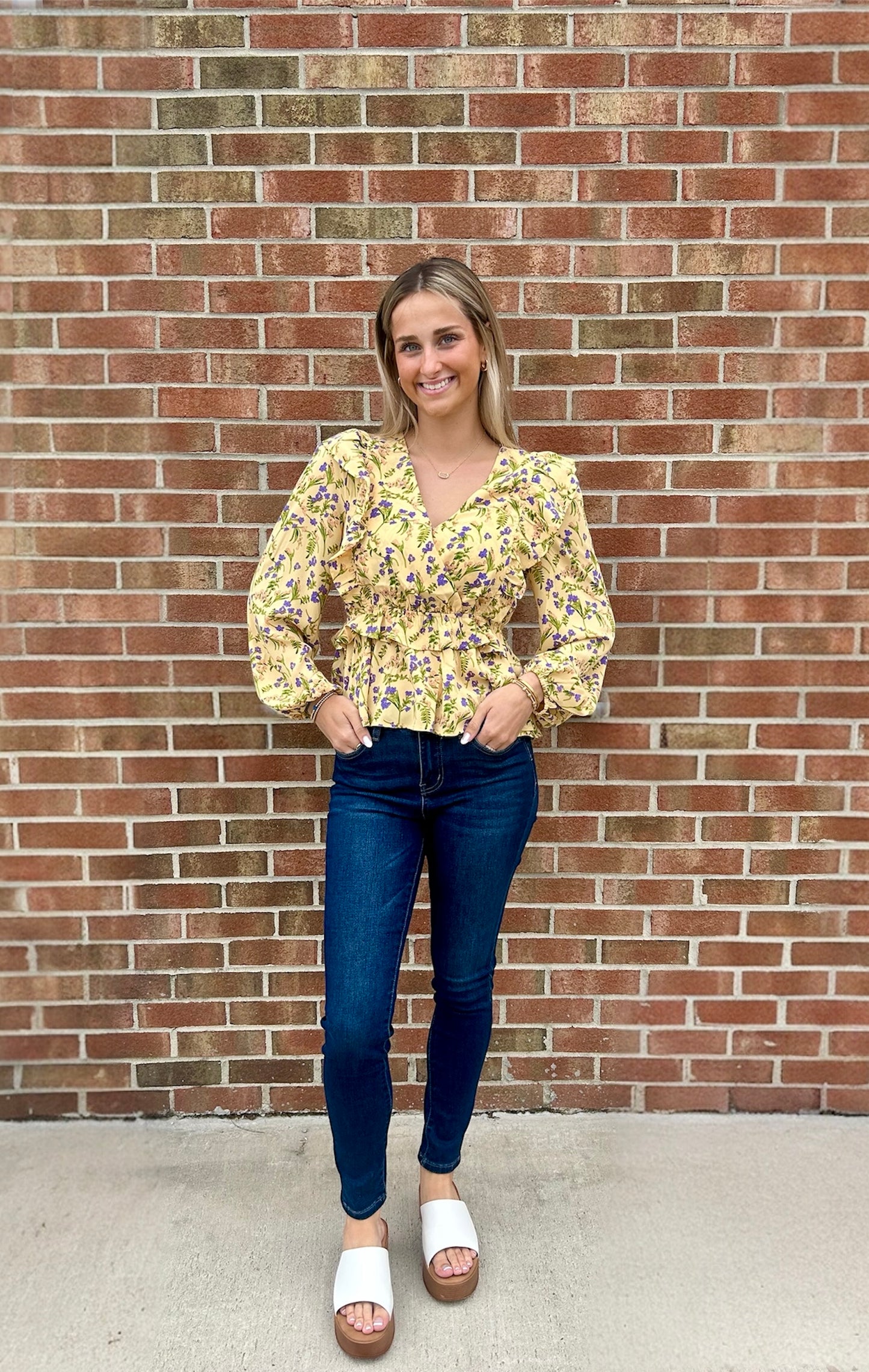 Lisa Floral Top