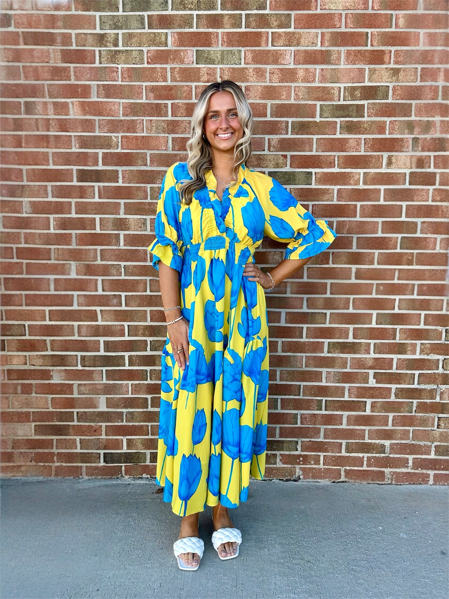 Lily Floral Print Dress
