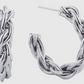 Twisted Hoop Earrings