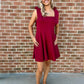 Crimson Bow Dress