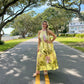 Hailey Halter Neck Floral Jumpsuit