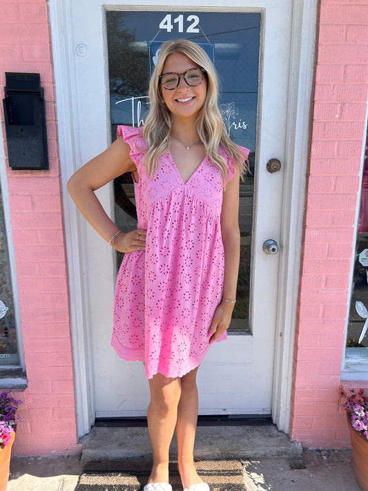 Lexi Eyelet Dress