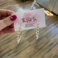 Stationed Pearl & Crystal Hoops