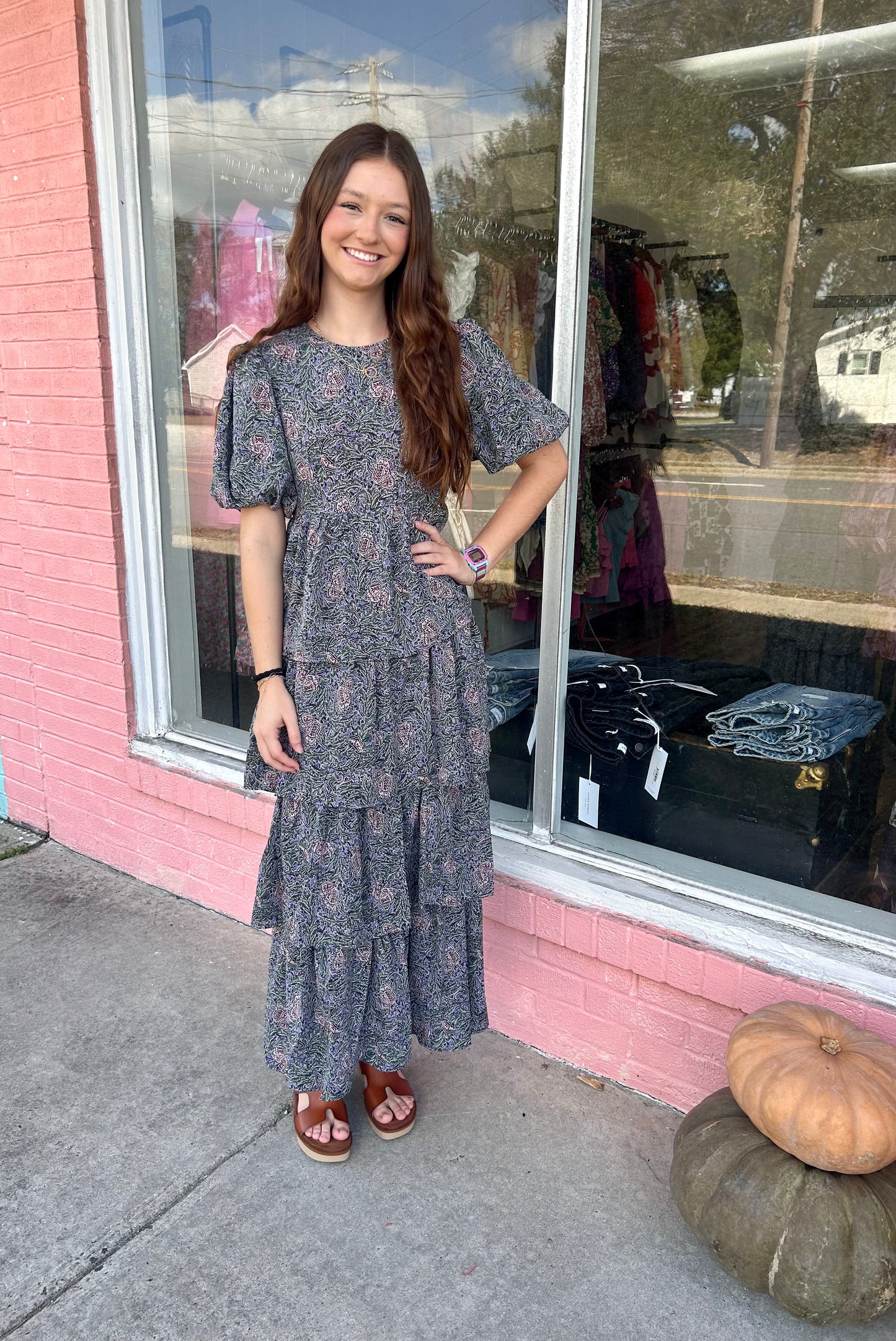Brooke Maxi Dress Large