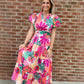 Marie Maxi Dress with floral print