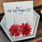 Pressed Flower Earrings