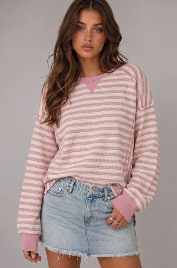 Tessa Waffle Top