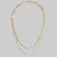 Dainty Mixed Layered Classic Chain Necklace