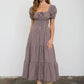 Georgia Plaid Midi Dress