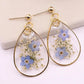 Blue Wildflower Dangles