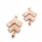Champagne Marble Dangles