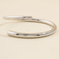 High Polish Ribbon Wrap Cuff Bracelet | Women's Statement Jewelry