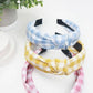 Plaid Knotted Headband